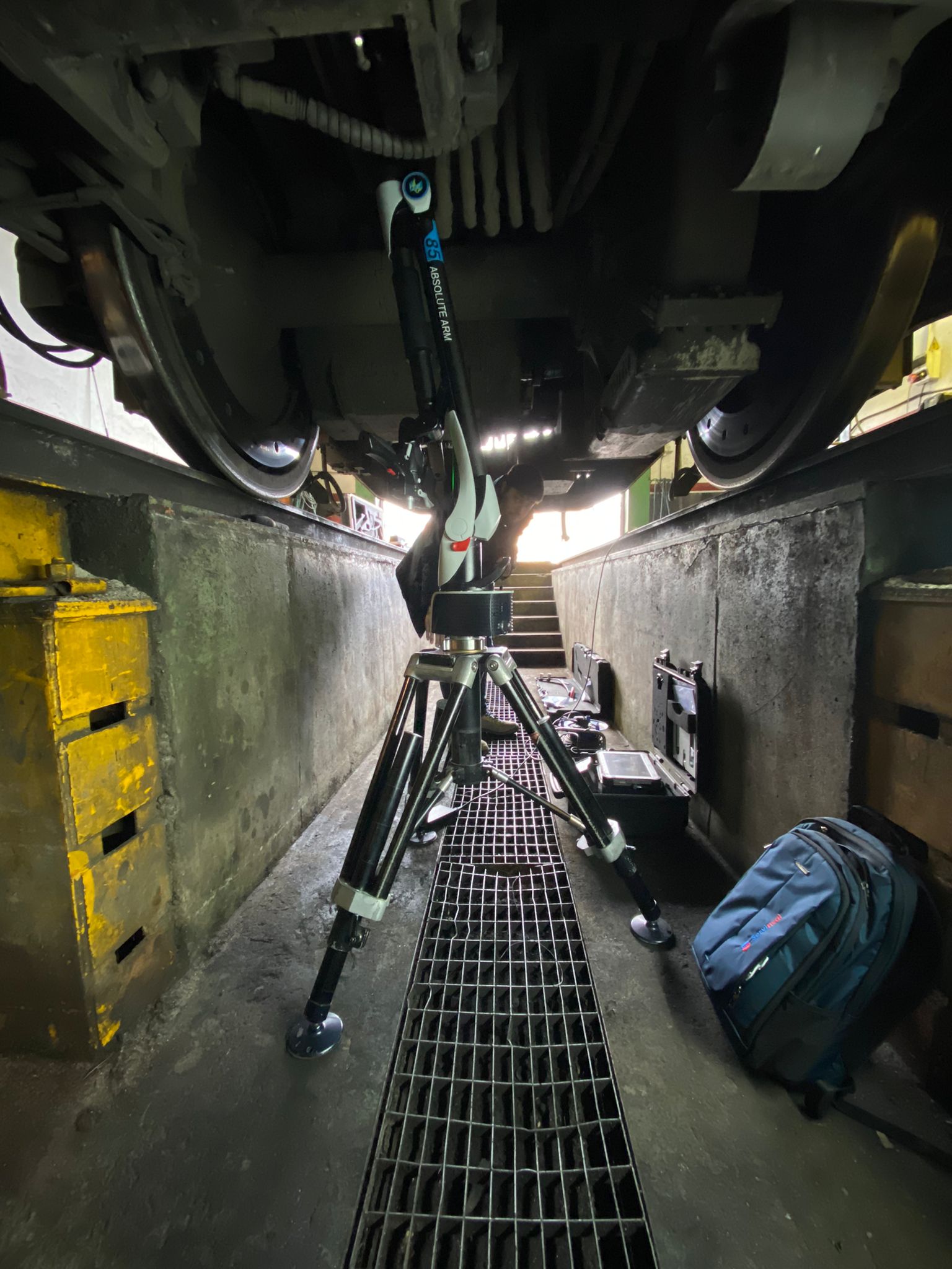 Digitalización de Rueda de Locomotora